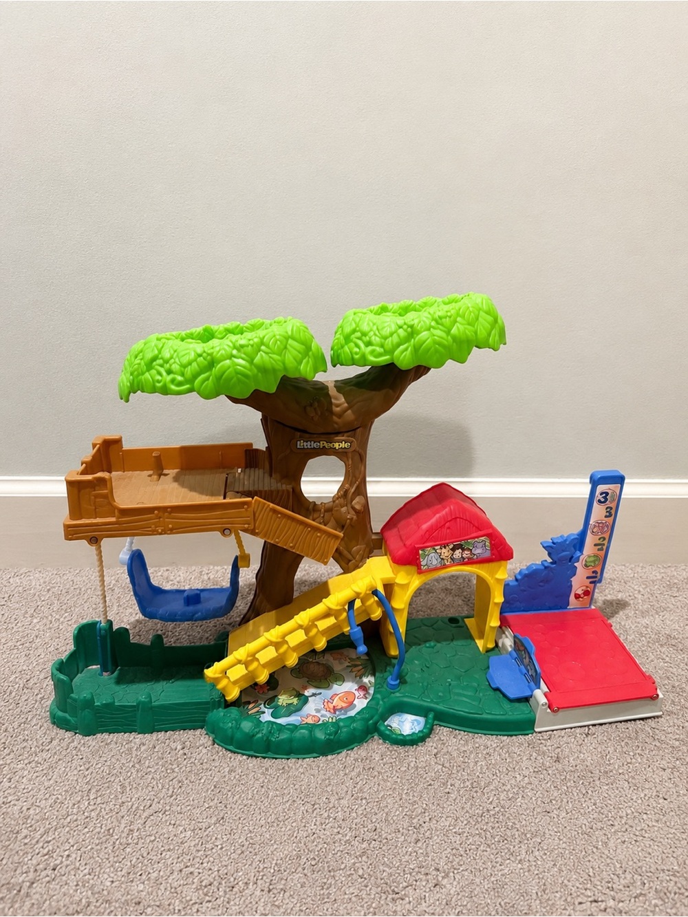 Fisher Price Little People Animal Sounds Zoo Treehouse Playset